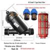 360° Rotating Sprinkler Head with 120 Mesh Filter for Greenhouse Drip Irrigation Systems