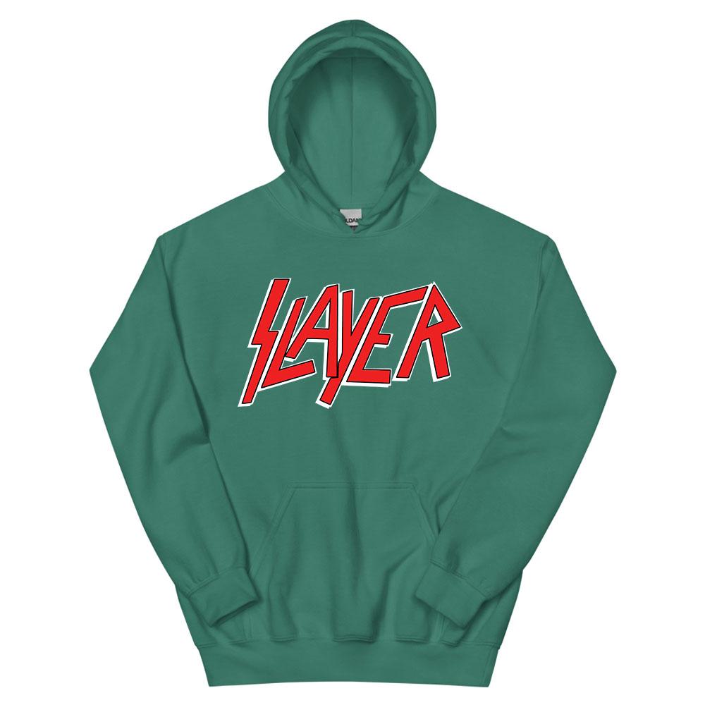 Slayer Heavy Mental Band Hoodies Winter Fleece Hooded Sweatshirts Long Sleeve Casual Men/Women Pullovers Hip Hop