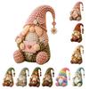 Kit de Manualidades de Cuentas de Gnomo, Kit DIY de Gnomo de Cuentas Diminutas, Lindo Kit de Arte de Gnomo con Cuentas para Adultos Adolescentes Decoración Única para el Hogar Regalo Hecho a Mano