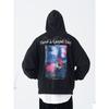 Harshandcruel Retro Film-Style Photography Floral Street Style Loose Trendy Versatile Pullover Sweatshirt