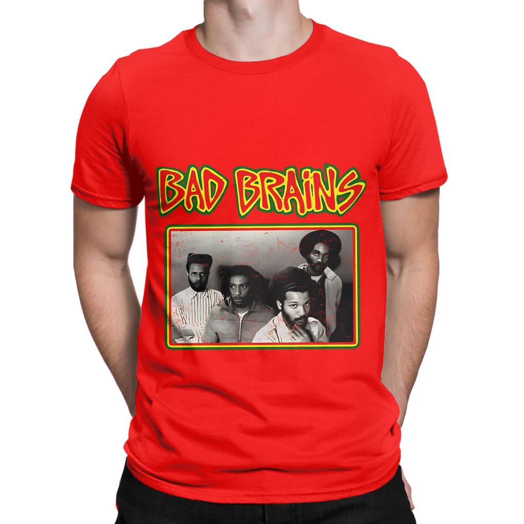 Bad Brains Graphic Funny 100 Cotton Tshirt Bad Brains Tees Tops For Unisex