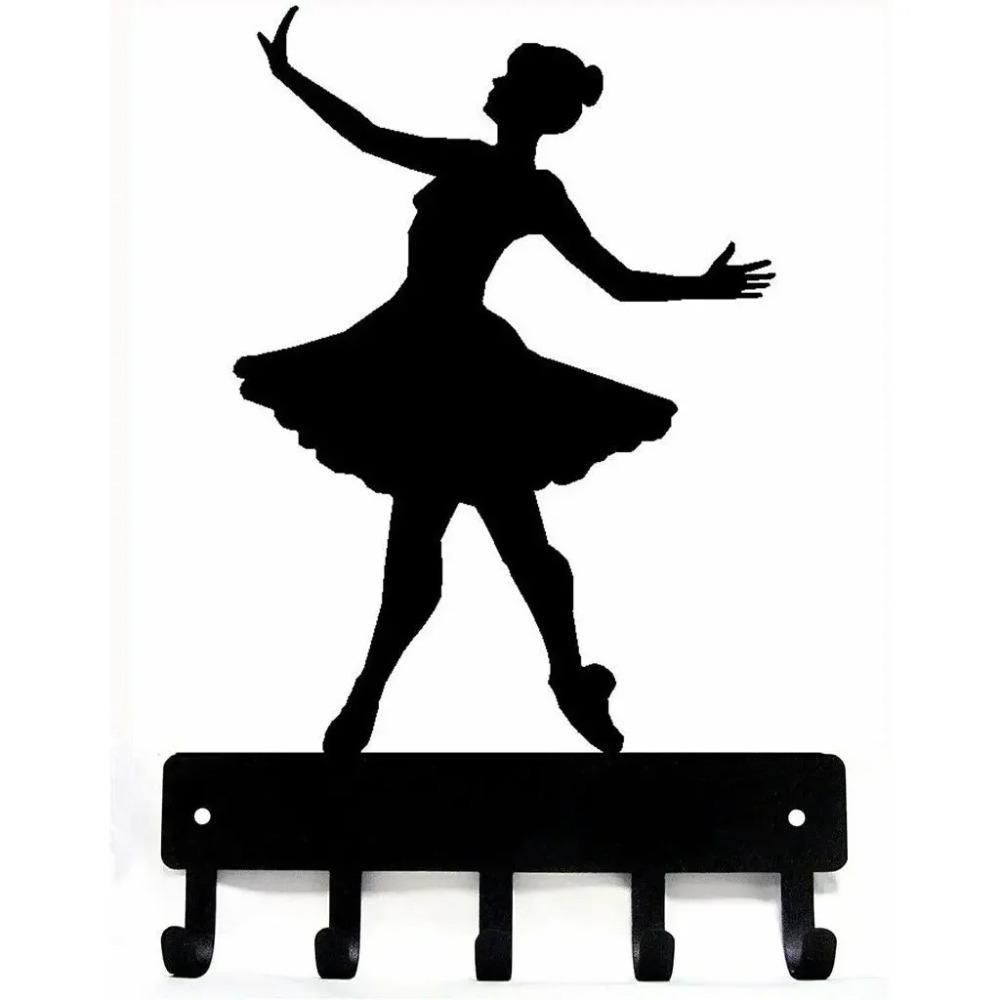 Ballerina Ballett Tanz Wandhaken