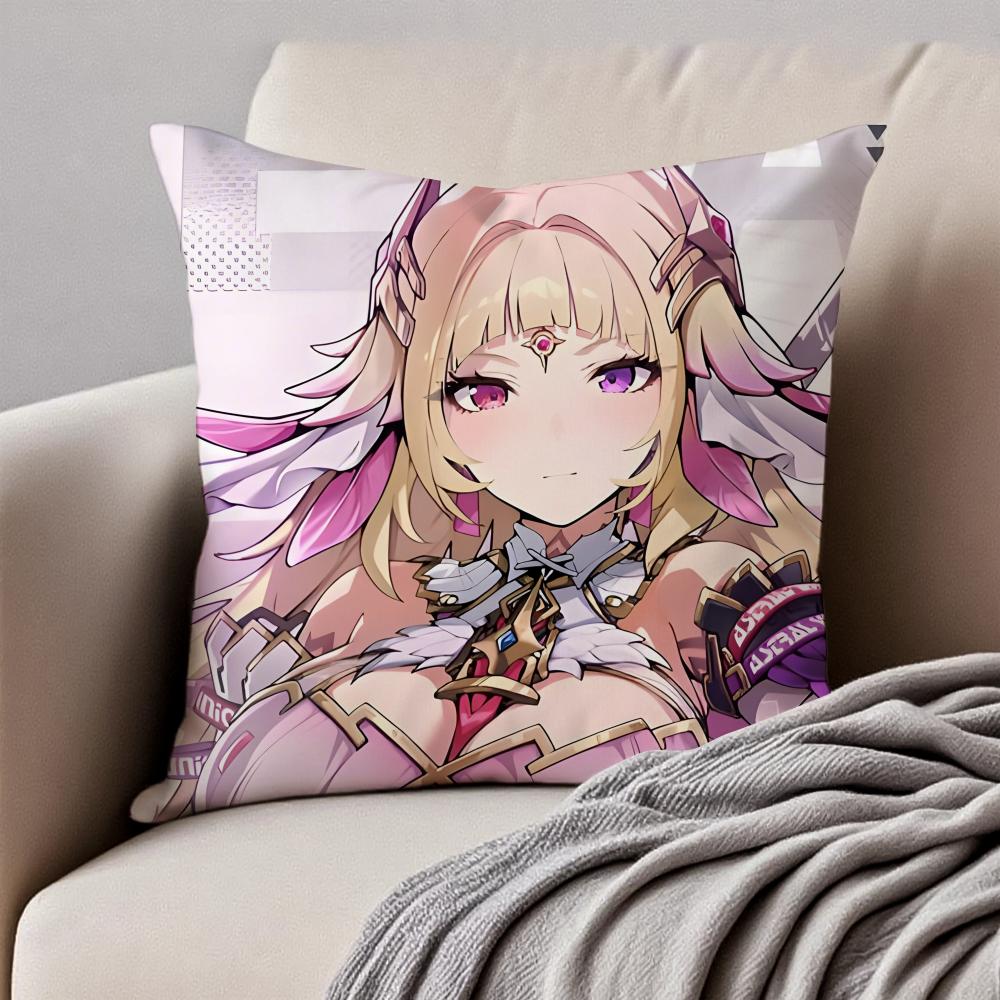 

Fashion Fantasy EEtheria Restarts Icons Cushion Cover Pillowcase Antidustmite Invisible Zipper Short Plush Sofa Cushion 30X30cm