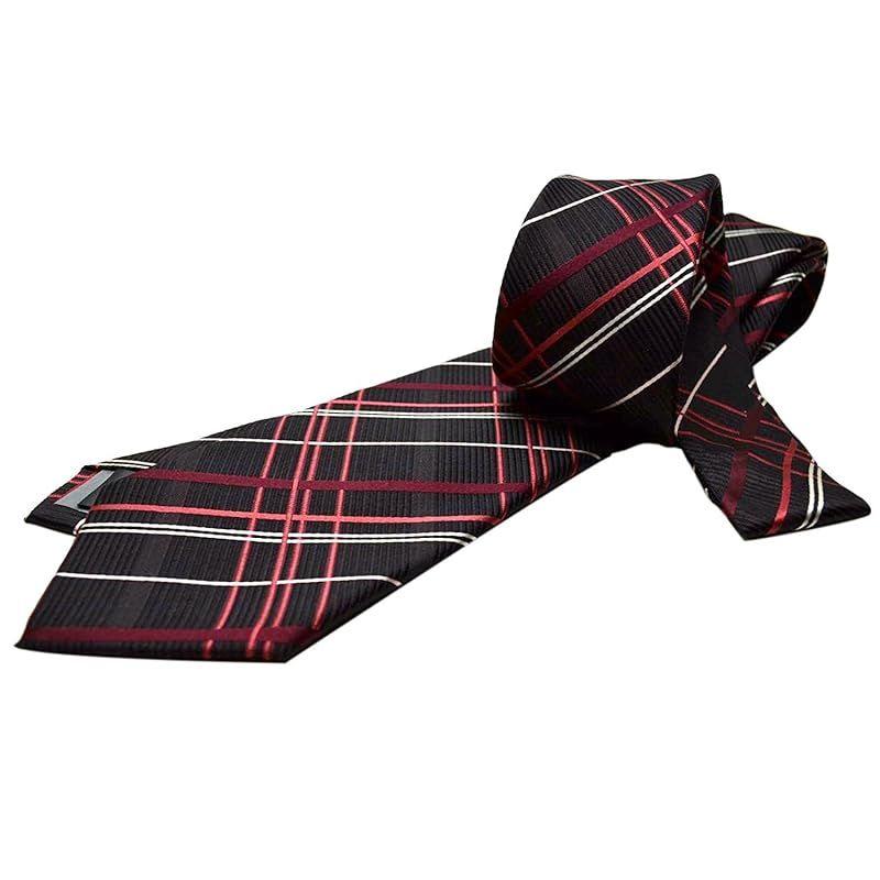 Used [NEW] [MICHIKO LONDON] Brand Tie Made in Japan Nishijin-ori 100% Silk [Check] M-72 1