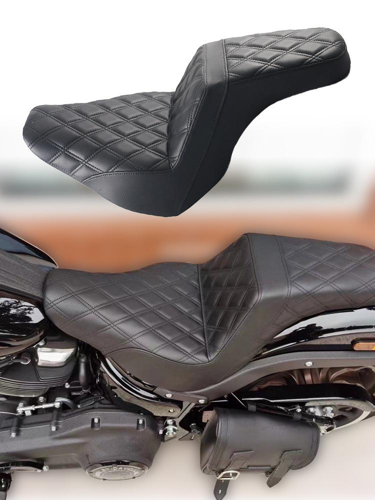 Harley Motorcycle Seat Cushion for Sportster, Softail, Street Bob, Fat Bob, Road King, and Touring Glide Series