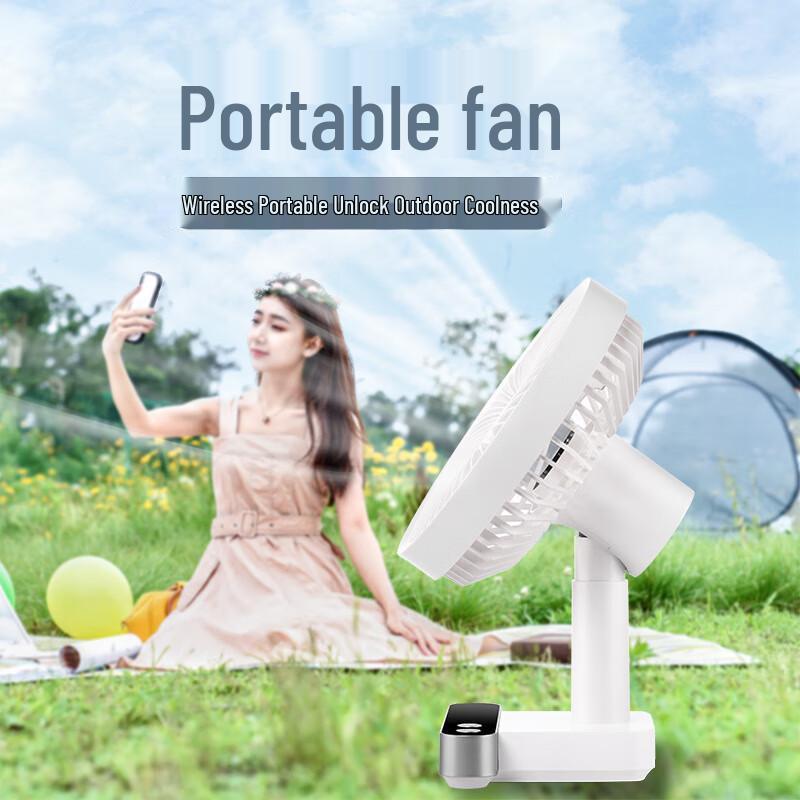 OEING Portable Oscillating Desk Fan