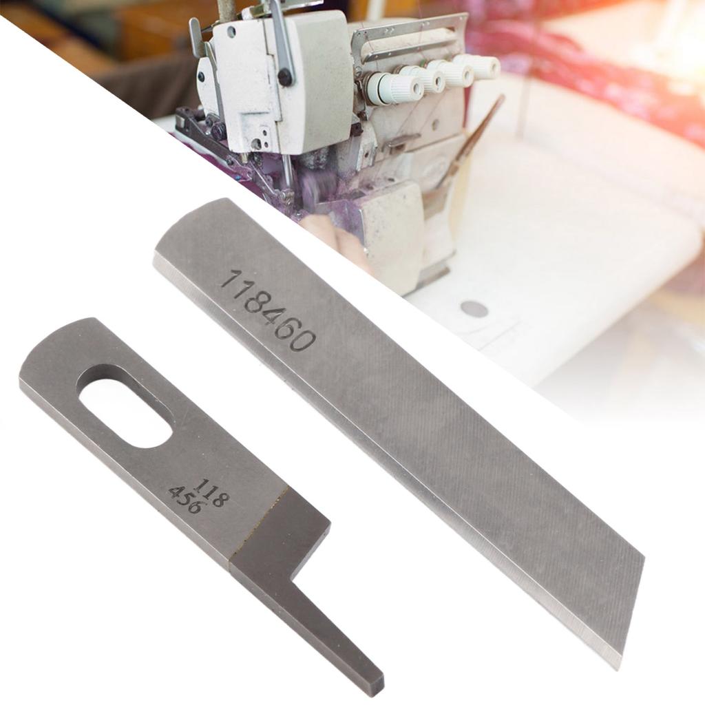 Upper and Lower Blade Sewing Machine Household Overlocker Upper and Lower Knife Set Kit
