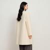 Elva' Island Women's New Chinese Style Wool Blend Short Coat