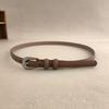 Minimalist Style Womens Waist Belt Metal Buckle Dress Suit Belt Shapewear