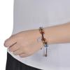 Women's Retro Fatima's Hand Evil Eye Bracelet with Crystal & Natural Stone