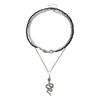 High Quality Alloy Resin Snake Necklace Trendy Style Perfect For Daily Layering And Versatile Outfits Adding Chic Flair