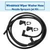 7C3Z-17K605-A Wiper Windshield Washer Hose Nozzle Kit Fit for 2008-2010 Ford F250 F350 F450 F550 Super Duty Replace 7C3Z-17603-A