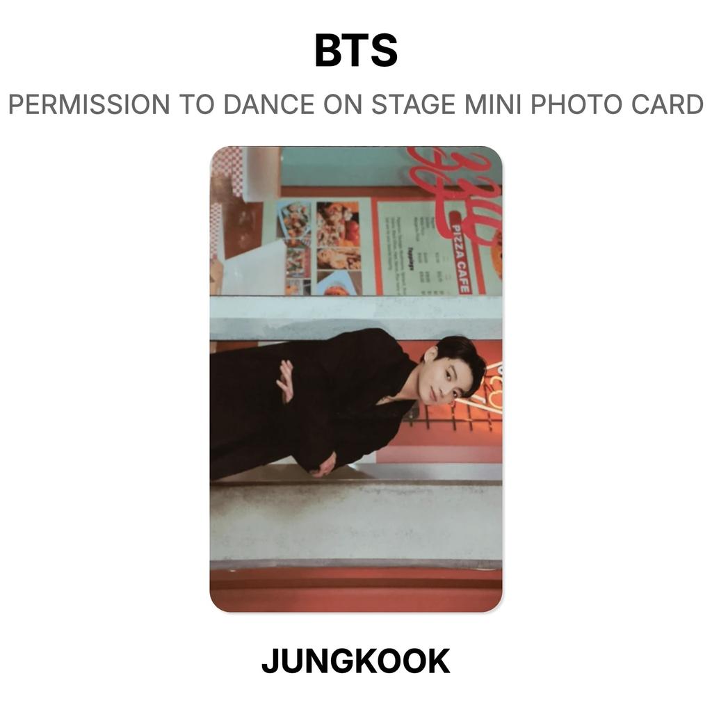 BTS PERMISSÃO PARA DANÇAR NO PALCO MINI CARTÃO FOTOGRÁFICO Fotocarteira Oficial