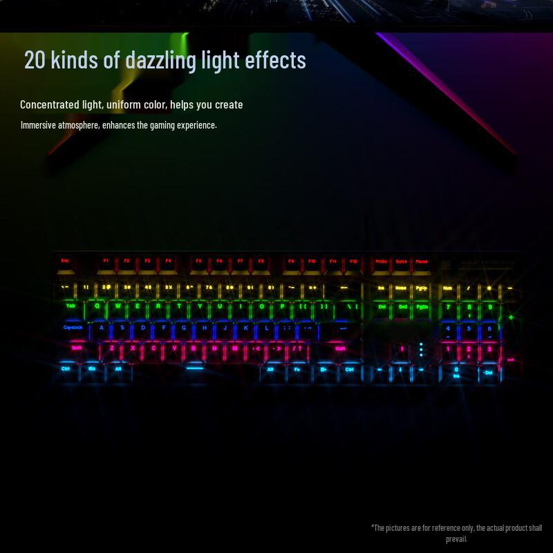 Xinkai S500 Wired Backlit Mechanical Gaming Keyboard