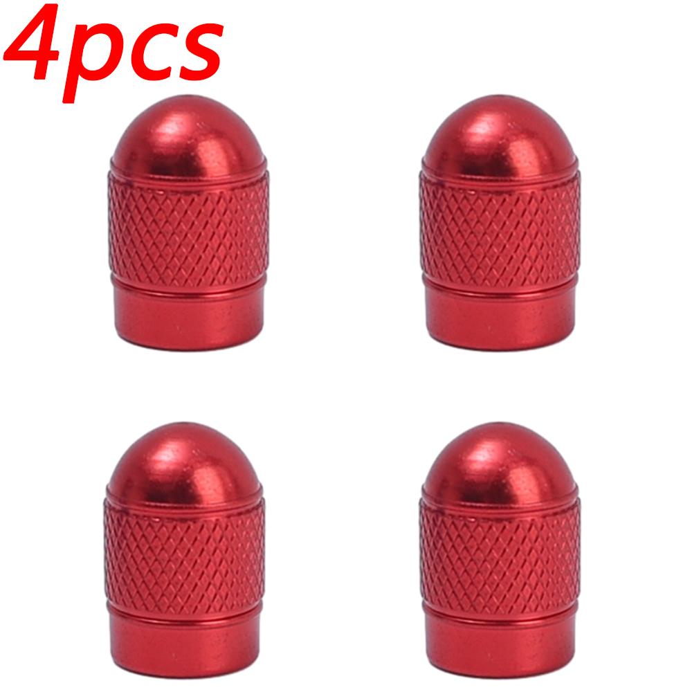 1/2/4/5pcs Aluminum Alloy Valve Caps Car Tire Valve Stems Cap Tire Valve Cap Bike Motorcycles Dust Proof Valve Stem Cap