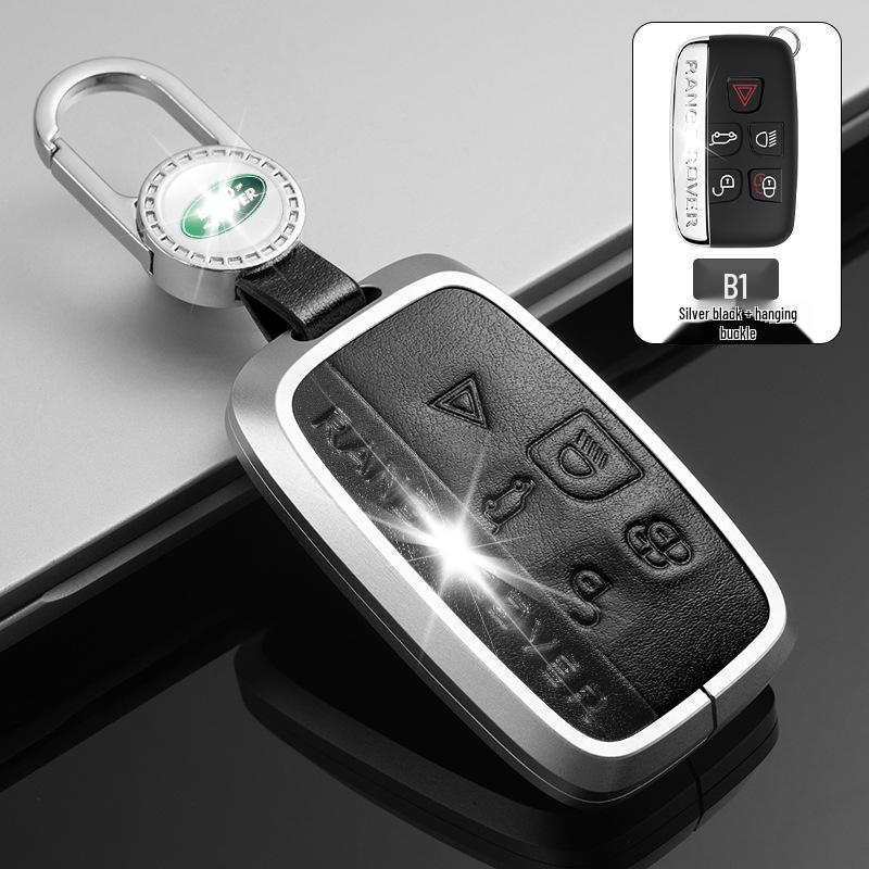 Land Rover Key Case for Range Rover, Evoque, Velar, Defender, Discovery, Sport, Freelander