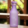 New Scrub Portable Leak-proof Water Bottle Cycling Sports Unbreakable 550ml Drink Bottles