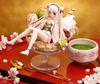 Anime White Jade Figure Ice Cream Wine Glass Shape Kimono Ver Model Toy Gift Collection Action Figure PVC Desktop Case Ornament
