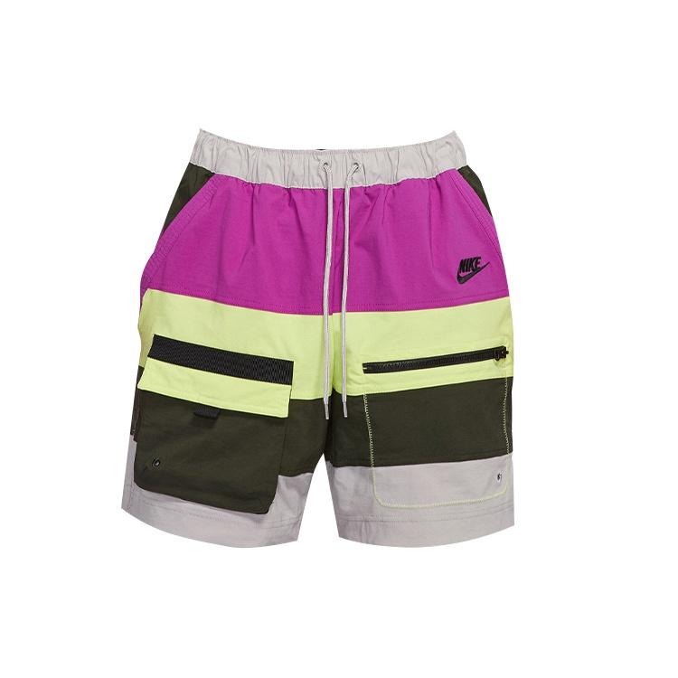 Nike Sportswear Woven Shorts Large Gray Men s CU4225-033 XL