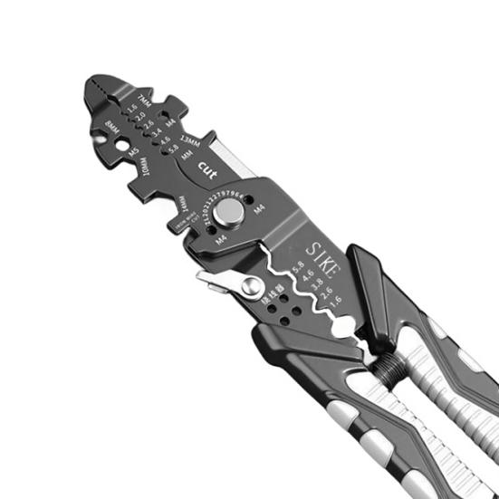 25 in 1 Wire Strippers Ergonomic Handle Precise Stripping Cutting Crimping Multifunctional Wire Stripper Tool DIY Electrician Tool