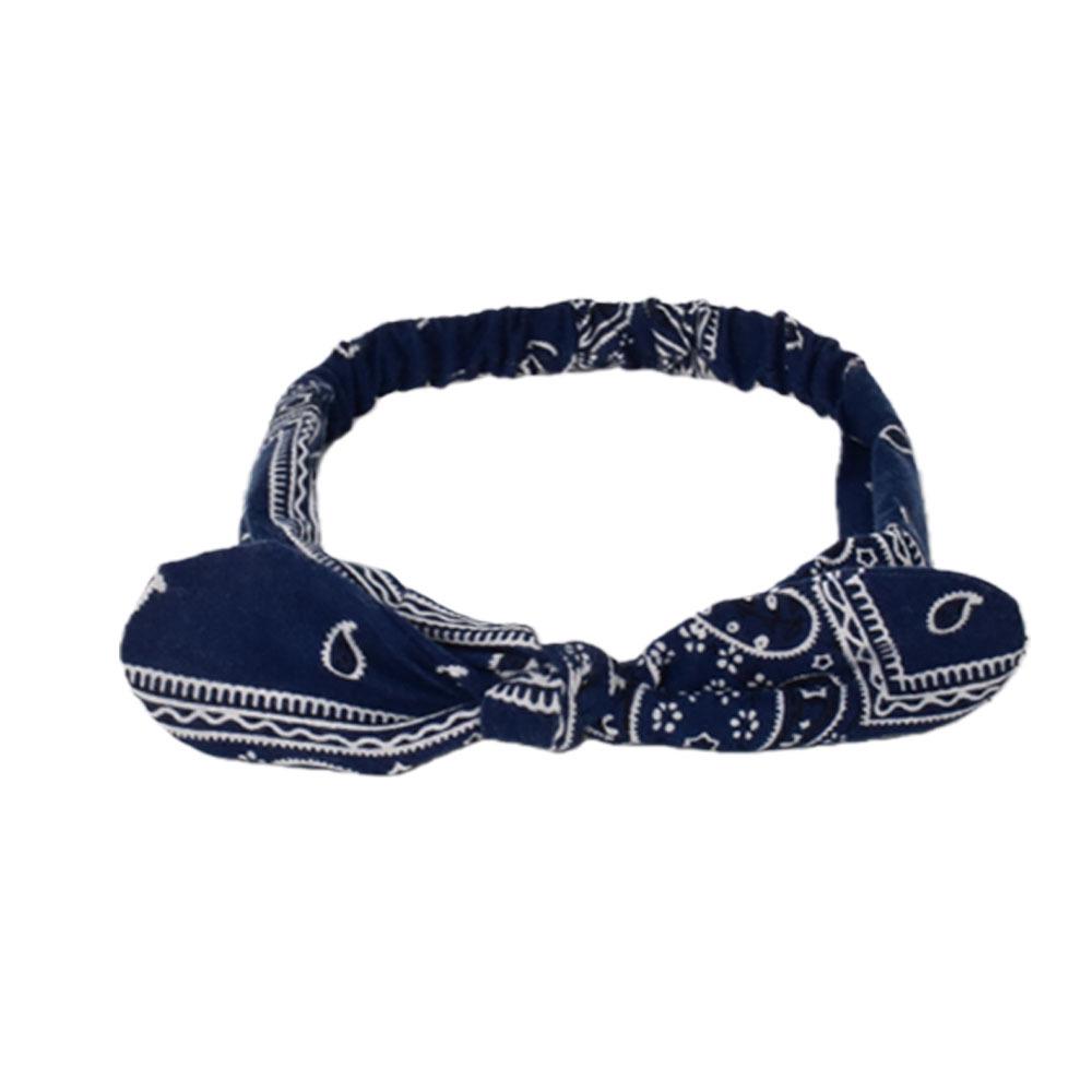 Cross-Border Elastic Rabbit Ear Knot Headband: Women's Yoga, Fitness, and Sports Hair Accessory