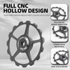 2Pcs Ceramic Bearing Jockey Wheel CNC Aluminum Alloy Rear Derailleur 10-16T Guide MTB Road Bike Pulley