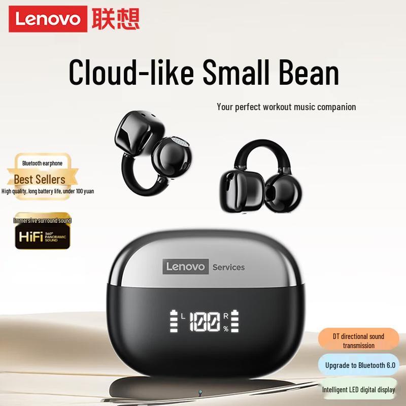

Lenovo RS119 Open-Ear Clip Bluetooth Headset