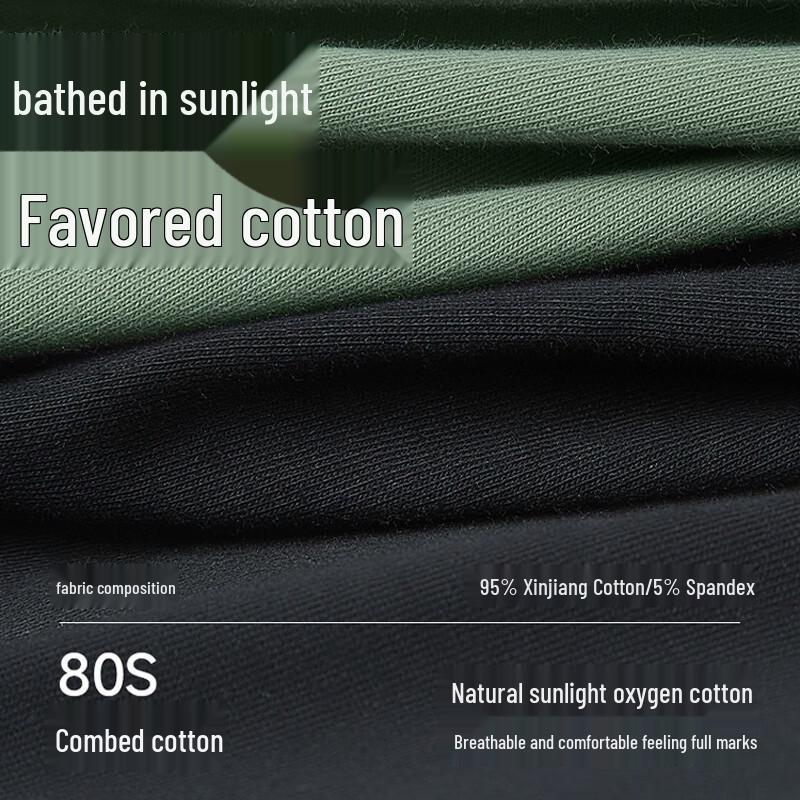 Nanjiren Men's Antibacterial Pure Cotton Boxer Briefs