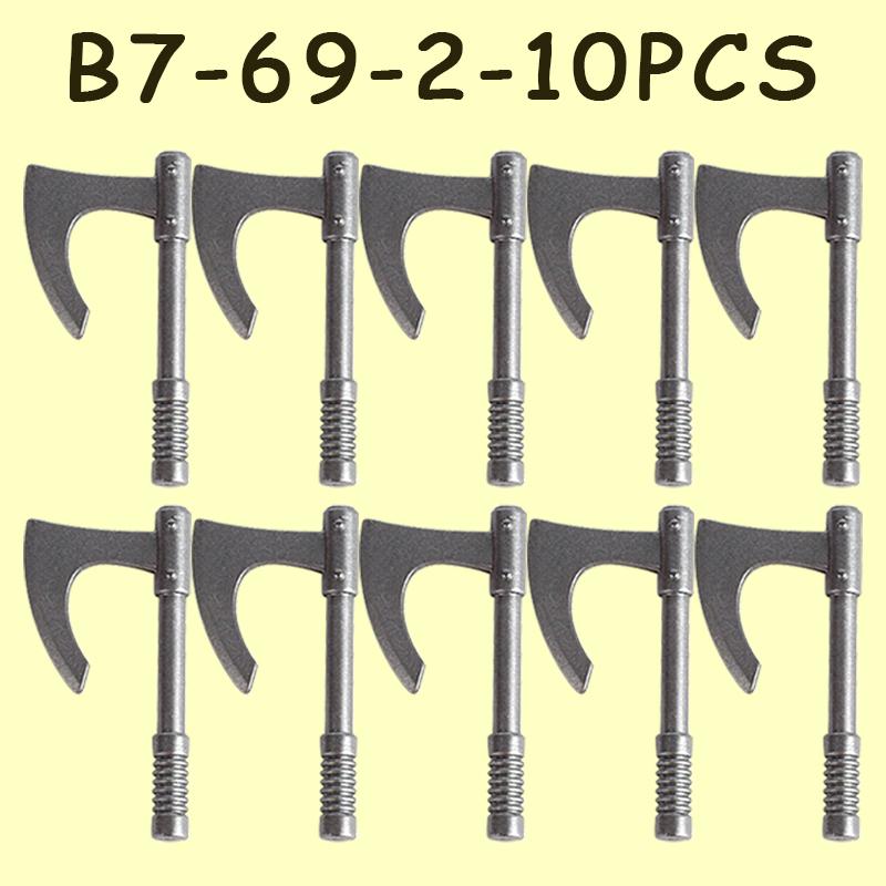 MOC Medieval Military Castle Soldier Figures Helmets Series Building Blocks Knights Accessories Warrior Hat  Bricks Toys Gifts