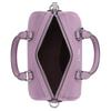 Coach Rowan Refined Pebbled Leather Boston Bag Handbag Mini Women's Purple CW328-SVNII