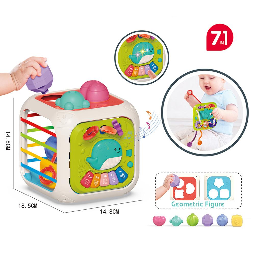 Montessori Toy Baby Shape Sorter Toy Sensory Sorting Toys Motor Training Game Kids Educational Toys For Baby 1 2 Years