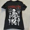Cannibal Corpse Death Metal Vintage Graphic T Shirt Size S Skeletons Skulls