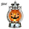 Tabletop Lantern for Party Halloween Pumpkin Lantern Flickering LED Lamp Vintage Handheld Realistic Holiday Home Decor Oil Lamp Indoor Outdoor