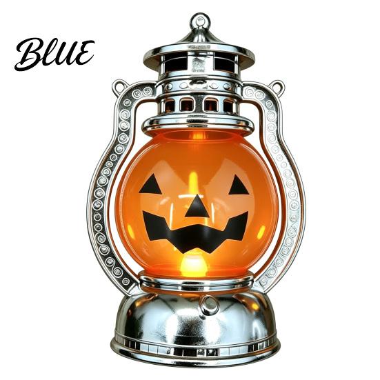 Tabletop Lantern for Party Halloween Pumpkin Lantern Flickering LED Lamp Vintage Handheld Realistic Holiday Home Decor Oil Lamp Indoor Outdoor