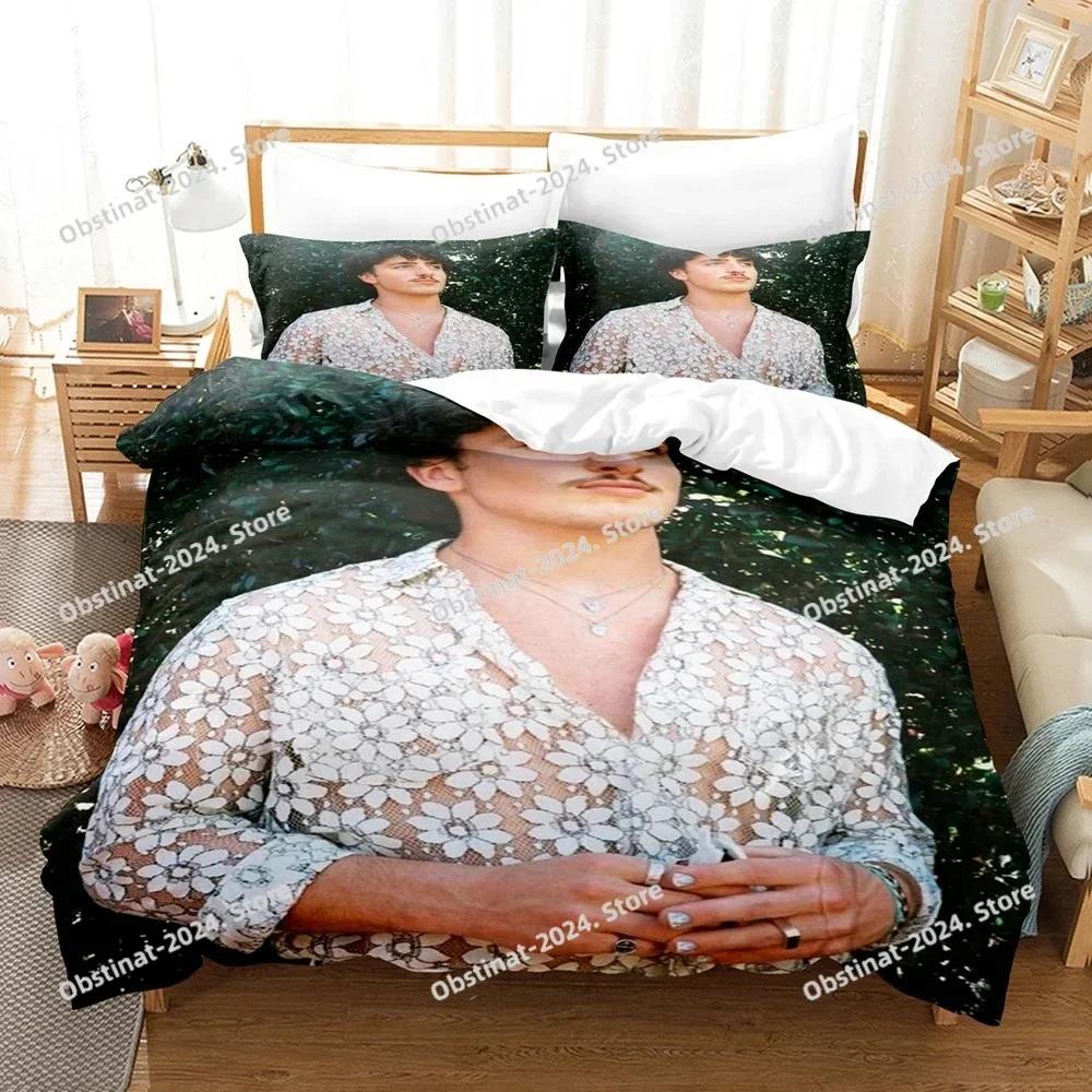 Benson Boone concert Bedding Set Printed single Comforter Quilt Bed Cover Duvet Cover Pillow Case 3 Pieces Sets Kids Adult Size