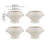 Ceramic Soup Bowl Restaurant Creative Lion Head Embossed Handle Bowl Dessert Bowls Snack Bowls Salad Bowls Home Tableware