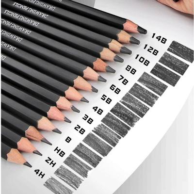 HB 2H 4H B 2B 3B Sketch Pencil Set Smooth Writing Drawing Pencil Graphite Pencil  Art Supplies