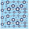 US Light Roundels_1940 - 1950_Europe - 1/24 1/32 1/48 1/72 1/144 - Water Decal - Waterslide, 1/24