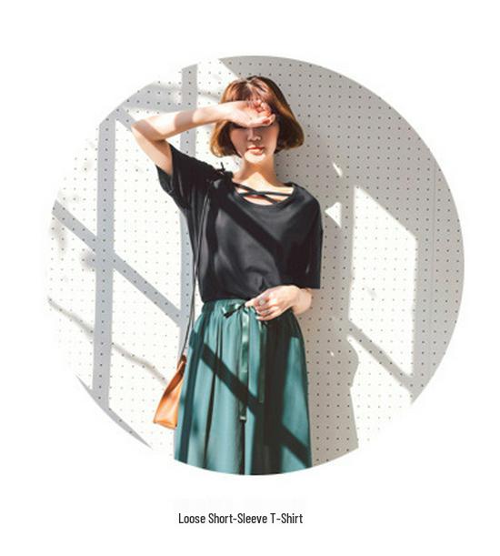 Frühlings-/Sommer Chiffon Weitbein Culottes für Übergrößen Damen - Lässig & Locker geschnitten