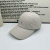 Peaked cap female spring summer thin simple puppy embroidered versatile baseball cap young couple street outing