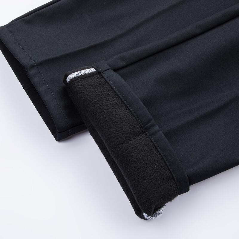 Xue Zhong Fei Men's Fleece-Lined Straight-Leg Casual Trousers