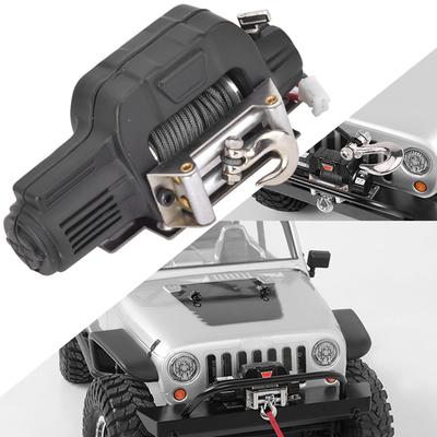 Single Motor Winch with Control Upgrade Accessories for 1/10 RC Crawler Car