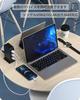 VHBW USB Outlet, 50W USB Charger, 6 Ports, 10A, Automatic Output Detection, 150cm Tower Type, PSE Certified