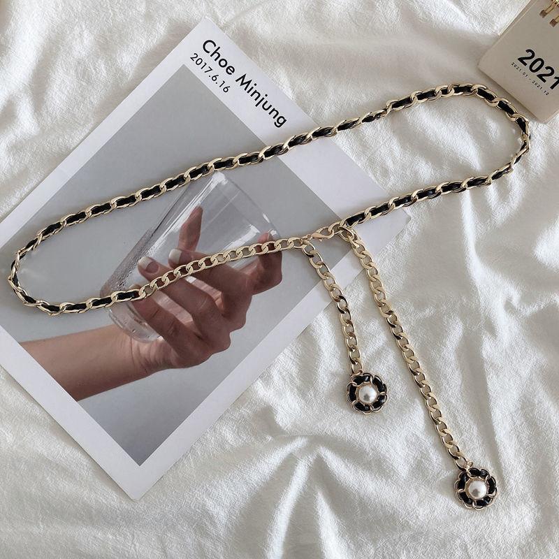 Trendy Gold Metal Waist Chain For Women Stylish Decorative Accessory For Skirts And Jeans