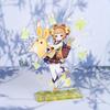 Game Impact New Stand Figure Acrylic Yelan Chevreuse Navia Xiao Cosplay Model Plate Desk Decor Fans Friend Gift