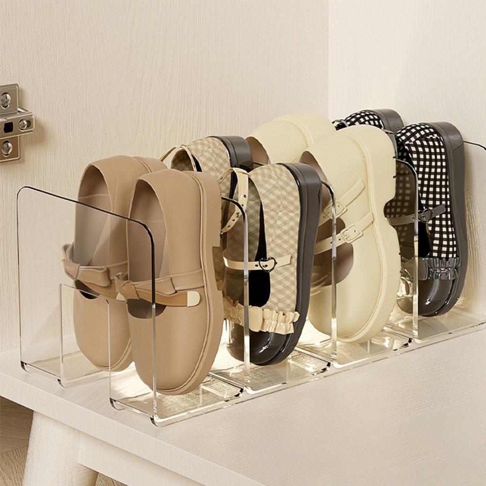 Plastic Shoe Racks Vertical Storage Rack Simple Shoe Cabinet