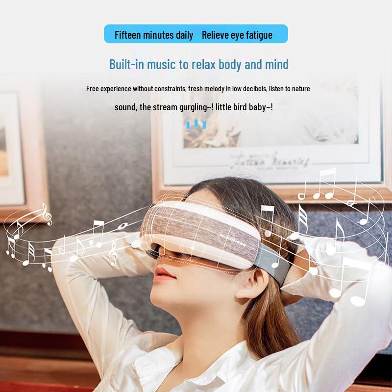 Smart Eye Massager with Heat Compress