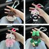 Soft Cute Puppy Keychain Maillard Plush Doll Bag Hanging Ornaments  Kid Gifts