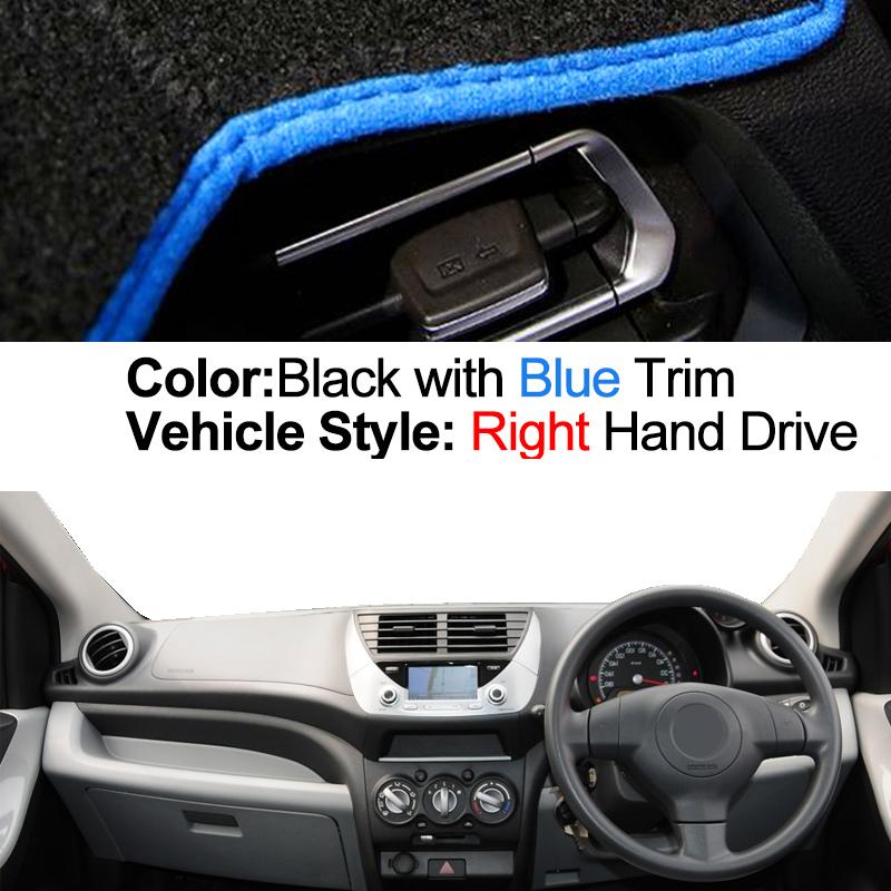 Car Auto Inner Dashboard Cover For Suzuki Alto VII 2009 2010 2011 2012 2013 2014 Console Protector Carpet Dashmat Reduce Sun