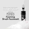 POND'S Pure Detox Facewash With Brush 150ml For Blackheads, Deep Pore Clean, Gentle Exfoliation, Glow Boost, All Skin Types